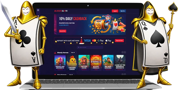 Bloody Slots UK Desktop